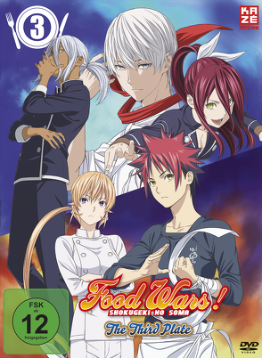 Food Wars! The Third Plate – 3. Staffel – DVD 3 von Yonetani,  Yoshitomo