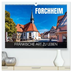 Forchheim – fränkische Art zu leben (hochwertiger Premium Wandkalender 2024 DIN A2 quer), Kunstdruck in Hochglanz von Thoermer,  Val