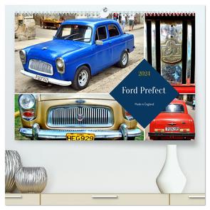 Ford Prefect – Made in England (hochwertiger Premium Wandkalender 2024 DIN A2 quer), Kunstdruck in Hochglanz von von Loewis of Menar,  Henning