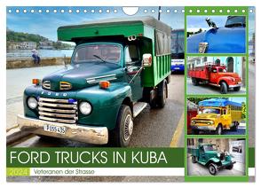 FORD TRUCKS IN KUBA – Veteranen der Strasse (Wandkalender 2024 DIN A4 quer), CALVENDO Monatskalender von von Loewis of Menar,  Henning