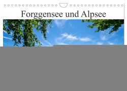 Forggensee und Alpsee – Urlaubsparadies Bayerisches Allgäu (Wandkalender 2024 DIN A4 quer), CALVENDO Monatskalender von Meutzner,  Dirk