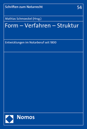 Form – Verfahren – Struktur von Schmoeckel,  Mathias