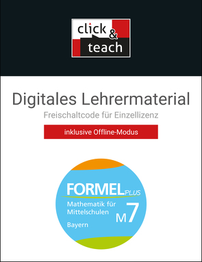 Formel PLUS – Bayern / Formel PLUS BY click & teach M7 Box von Brucker,  Jan, Haubner,  Karl, Hilmer,  Manfred, Hirn,  Sebastian, Höchbauer,  Wolfgang, Sailer,  Walter, Schmid,  Silke, Vollath,  Engelbert, Weidner,  Simon, Wilms,  Sonja