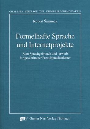 Formelhafte Sprache und Internetprojekte von Šimunek,  Robert