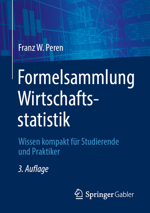 Formelsammlung Wirtschaftsstatistik von Peren,  Franz W.