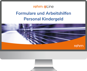 Formulare und Arbeitshilfen Personal Kindergeld von Hess,  Reiner