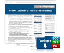 Formularmappe Datenschutz in öffentlichen und kirchlichen Einrichtungen