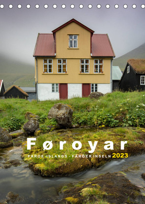 Føroyar – Faroe Islands – Färöer Inseln (Tischkalender 2023 DIN A5 hoch) von Preißler www.nopreis.de,  Norman