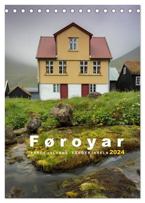 Føroyar – Faroe Islands – Färöer Inseln (Tischkalender 2024 DIN A5 hoch), CALVENDO Monatskalender von Preißler www.nopreis.de,  Norman