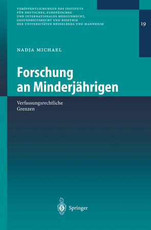 Forschung an Minderjährigen von Michael,  Nadja