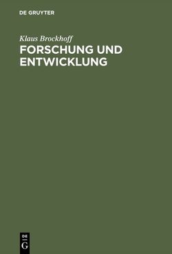 Forschung und Entwicklung von Brockhoff,  Klaus