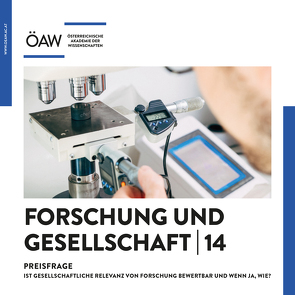 Forschung und Gesellschaft 14 von Schmitt,  Oliver Jens