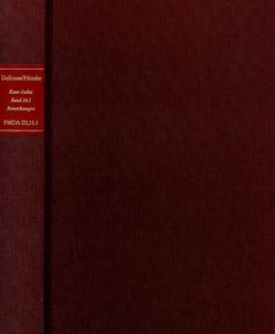 Forschungen und Materialien zur deutschen Aufklärung / Abteilung III: Indices. Kant-Index. Section 2: Indices zum Kantschen Ethikcorpus. Band 24.1-3: Stellenindex und Konkordanz zu Kants ›Bemerkungen zu den Beobachtungen über das Gefühl des Schönen und Erhabenen‹ von Bartz,  Hans-Werner, Baumann,  Birgit, Delfosse,  Heinrich P, Hinske,  Norbert, Koch,  Tina, Tenenbaum,  Katrin, Trauth,  Michael