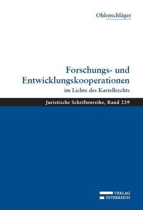 Forschungs- und Entwicklungskooperationen von Ohlenschläger,  Franz