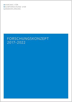 Forschungskonzept 2017 – 2022