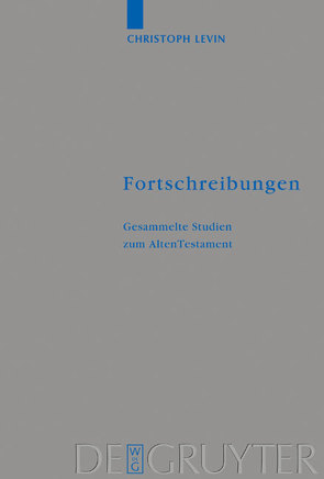 Fortschreibungen von Levin,  Christoph