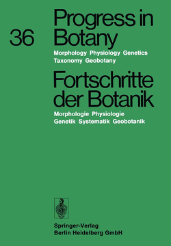 Fortschritte der Botanik von Ellenberg,  Heinz, Esser,  Karl, Merxmüller,  Hermann, Schnepf,  Eberhard, Ziegler,  Hubert