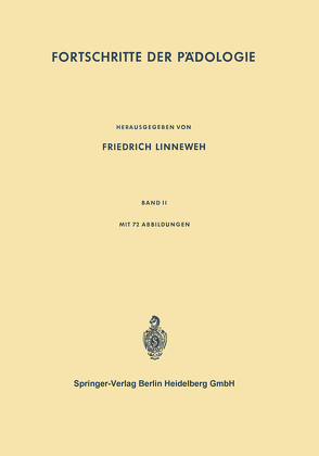 Fortschritte der Pädologie von Linneweh,  Friedrich