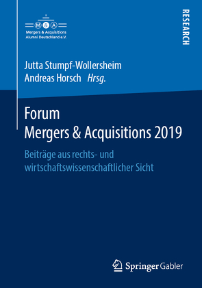 Forum Mergers & Acquisitions 2019 von Horsch,  Andreas, Stumpf-Wollersheim,  Jutta