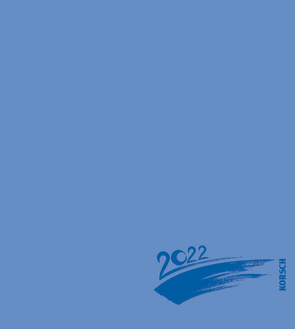 Foto-Malen-Basteln Bastelkalender blau 2022 von Korsch Verlag