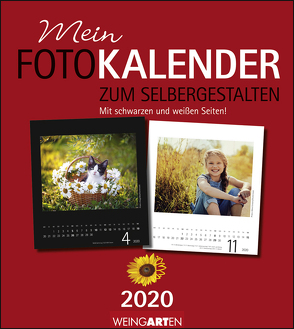 Fotokalender zum Selbergestalten 21,5 x 24 cm Kalender 2020 von Weingarten