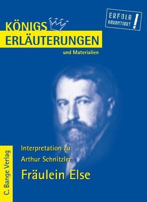 Fräulein Else von Arthur Schnitzler. von Holzberg,  Lisa, Schnitzler,  Arthur