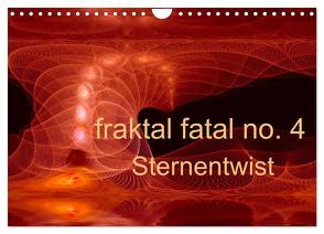 fraktal fatal no. 4 Sternentwist (Wandkalender 2024 DIN A4 quer), CALVENDO Monatskalender von AJo. Dettlaff,  Meike