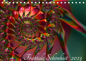 Fraktale Schönheit 2023 (Tischkalender 2023 DIN A5 quer) von M. Burkhardt,  Shako
