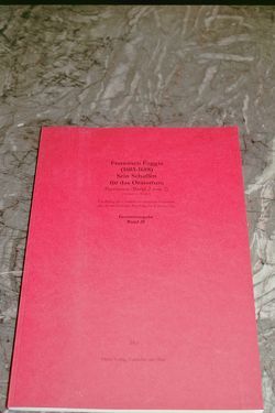 Francesco Foggia (1603-1688). Sein Schaffen für das Oratorium. Analysen (Band 2 von 2). Gesamtausgabe Band 20 von Eckle,  Otto W.