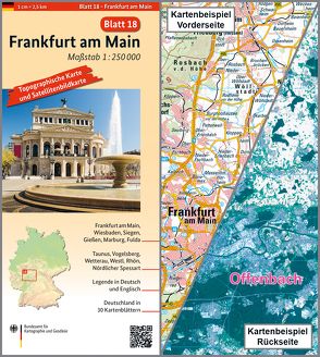 Frankfurt am Main von BKG - Bundesamt für Kartographie und Geodäsie