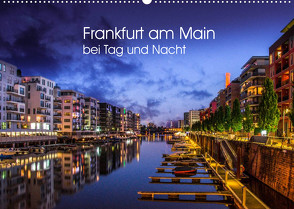 Frankfurt am Main bei Tag und Nacht (Wandkalender 2023 DIN A2 quer) von Augusto,  Carina