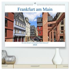 Frankfurt am Main die neue Altstadt vom Taxifahrer Petrus Bodenstaff (hochwertiger Premium Wandkalender 2024 DIN A2 quer), Kunstdruck in Hochglanz von Bodenstaff,  Petrus