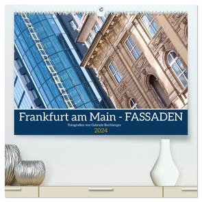 Frankfurt am Main – Fassaden (hochwertiger Premium Wandkalender 2024 DIN A2 quer), Kunstdruck in Hochglanz von Rechberger,  Gabriele