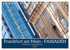 Frankfurt am Main – Fassaden (Tischkalender 2024 DIN A5 quer), CALVENDO Monatskalender von Rechberger,  Gabriele