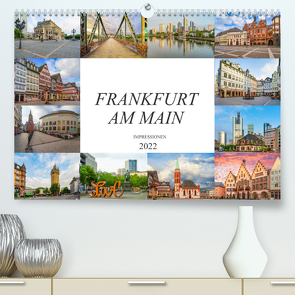 Frankfurt am Main Impressionen (Premium, hochwertiger DIN A2 Wandkalender 2022, Kunstdruck in Hochglanz) von Meutzner,  Dirk