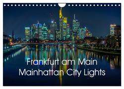 Frankfurt am Main – Mainhattan City Lights (Wandkalender 2024 DIN A4 quer), CALVENDO Monatskalender von El Barkani,  Mohamed