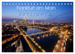 Frankfurt am Main Skylights (Tischkalender 2024 DIN A5 quer), CALVENDO Monatskalender von Pavlowsky Photography,  Markus