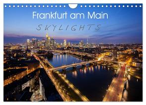 Frankfurt am Main Skylights (Wandkalender 2024 DIN A4 quer), CALVENDO Monatskalender von Pavlowsky Photography,  Markus