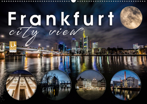 Frankfurt city view (Wandkalender 2021 DIN A2 quer) von Schöb,  Monika