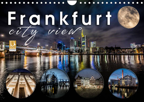 Frankfurt city view (Wandkalender 2022 DIN A4 quer) von Schöb,  Monika