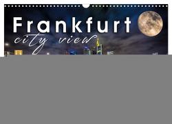 Frankfurt city view (Wandkalender 2024 DIN A3 quer), CALVENDO Monatskalender von Schöb,  Monika