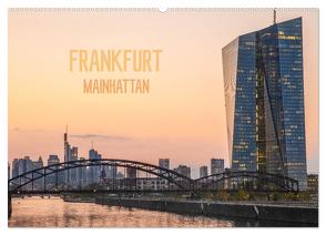 Frankfurt Mainhattan (Wandkalender 2024 DIN A2 quer), CALVENDO Monatskalender von Scherf,  Dietmar