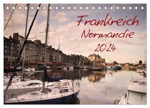 Frankreich Normandie (Tischkalender 2024 DIN A5 quer), CALVENDO Monatskalender von Schwarz,  Nailia