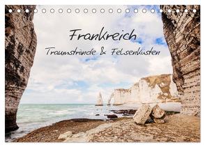 Frankreich – Traumstrände & Felsenküsten (Tischkalender 2024 DIN A5 quer), CALVENDO Monatskalender von Winter,  Alexandra