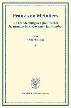 Franz von Meinders. von Strecker,  Arthur