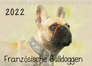 Französische Bulldoggen 2022 (Tischkalender 2022 DIN A5 quer) von Redecker,  Andrea