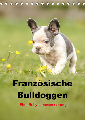 Französische Bulldoggen – Eine Bully Liebeserkärung (Tischkalender 2022 DIN A5 hoch) von Obermüller,  Yvonne