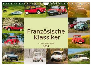 Französische Klassiker – 2CV und D Modell Oldtimer (Wandkalender 2024 DIN A4 quer), CALVENDO Monatskalender von Bölts,  Meike