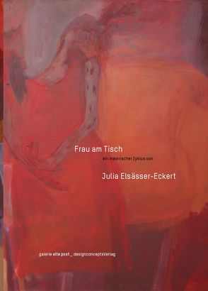 Frau am Tisch von Claeys,  Ulrike, Savigny,  Brigitte von