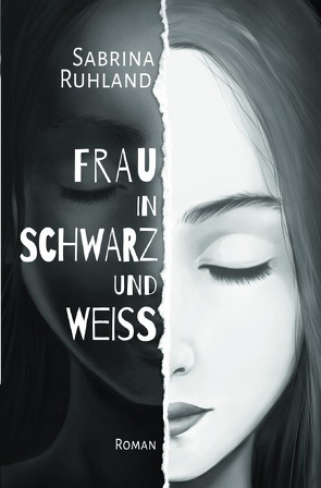 Frau in Schwarz und Weiß von Ruhland,  Sabrina